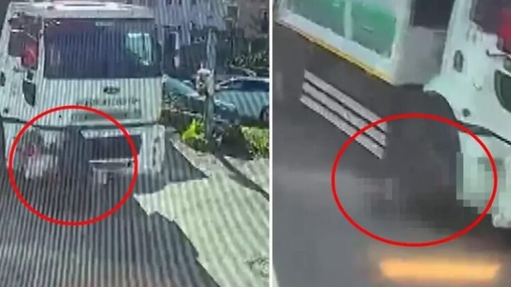 Zibil Maşınının Altında Qalan Qadın Facivi şəkildə Həyatını Itirdi - VİDEO Zibil Maşınının Altında Qalan Qadın Facivi şəkildə Həyatını Itirdi - VİDEO