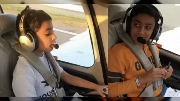 Kaliforniyada 11 Yaşlı Uşaq Təyyarə İdarə Edərək Hər Kəsi Heyran Etdi