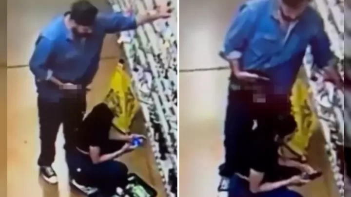 Kaliforniyada Marketdə Qadına Qarşı Iyrənc Hərəkət: Hər Kəs Polisi Axtarır!