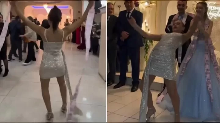 Toyda şou: Rəqqasənin Hədiyyə Performansı Qonaqları Heyran Etdi!