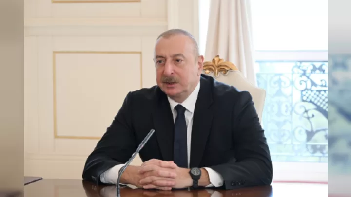 İlham əliyev Və Ai̇ şurası Prezidenti Arasında Təkbətək Görüş