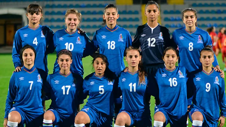 Azərbaycan U-17 Qadın Futbol Komandası Belçikaya Böyük Hesabla Uduzdu